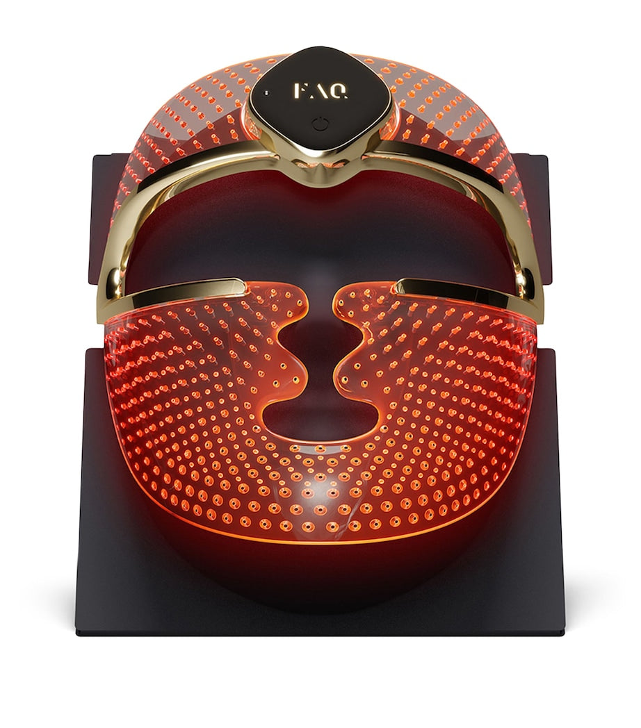 FAQ™ 202 Wireless Silicone 7 LED Light + NIR AntiAgeing Face Mask Treatment