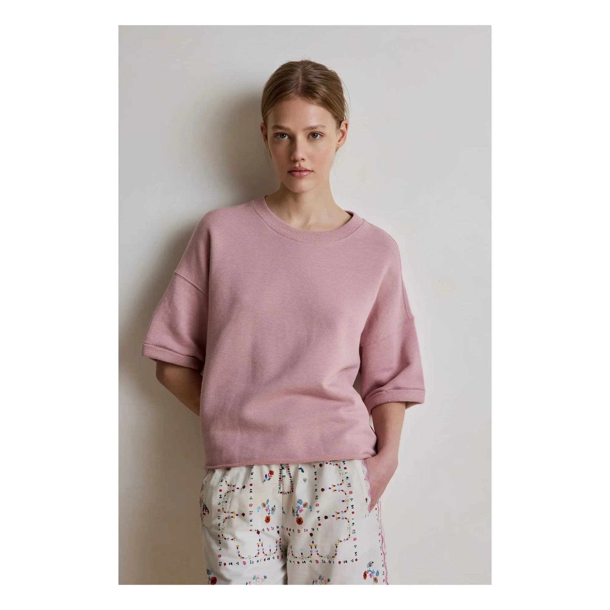 Hod - Solange Cotton sweatshirt | Mauve