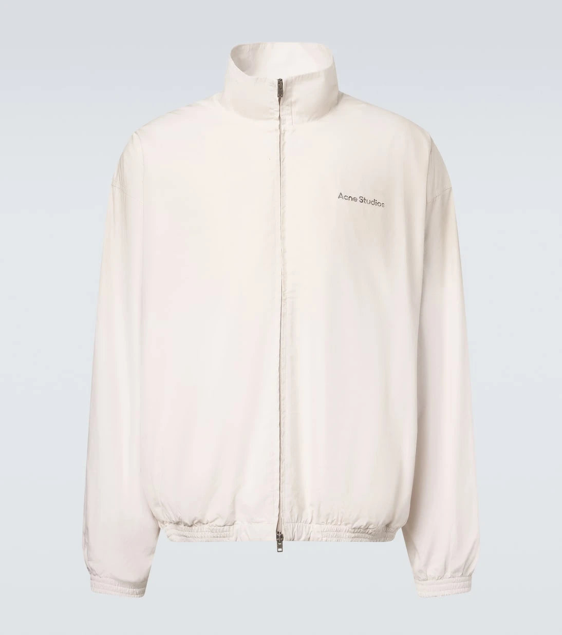 Acne Studios - Logo cotton poplin bomber jacket