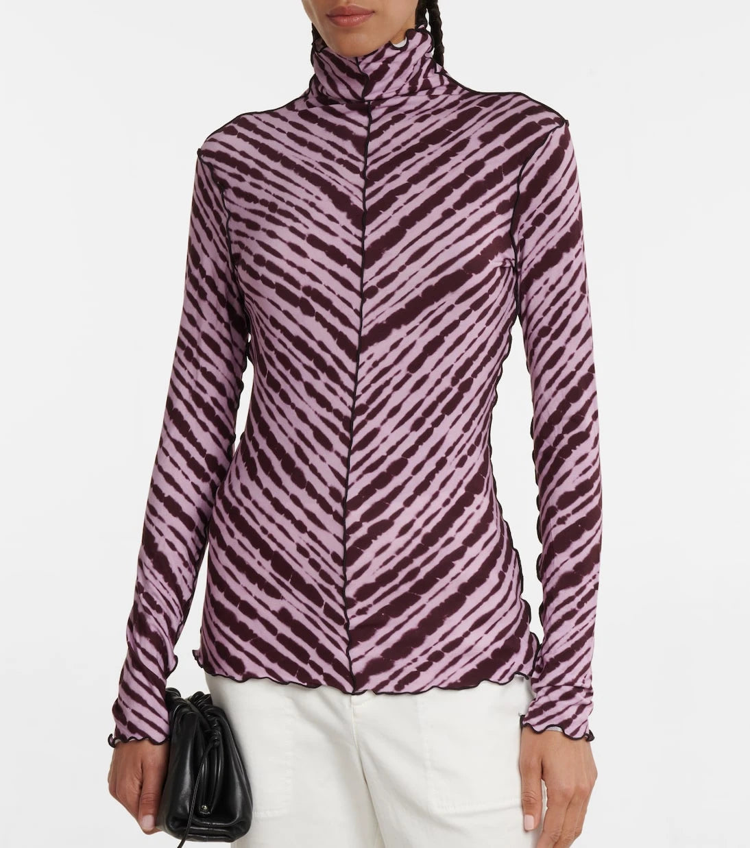 Proenza Schouler - بلوزة جيرسي مطبوعة White Label