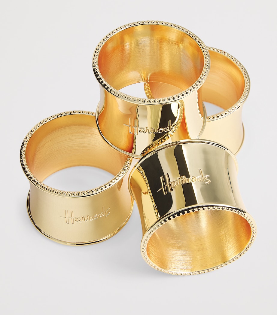 Stainless Steel Napkin Rings (Set of 4)