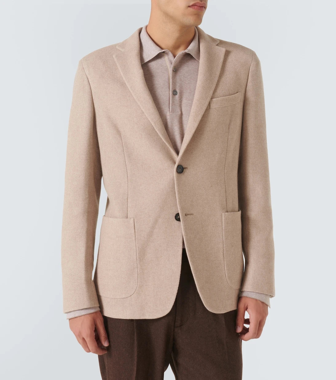 Zegna - Cotton, wool and cashmere blazer