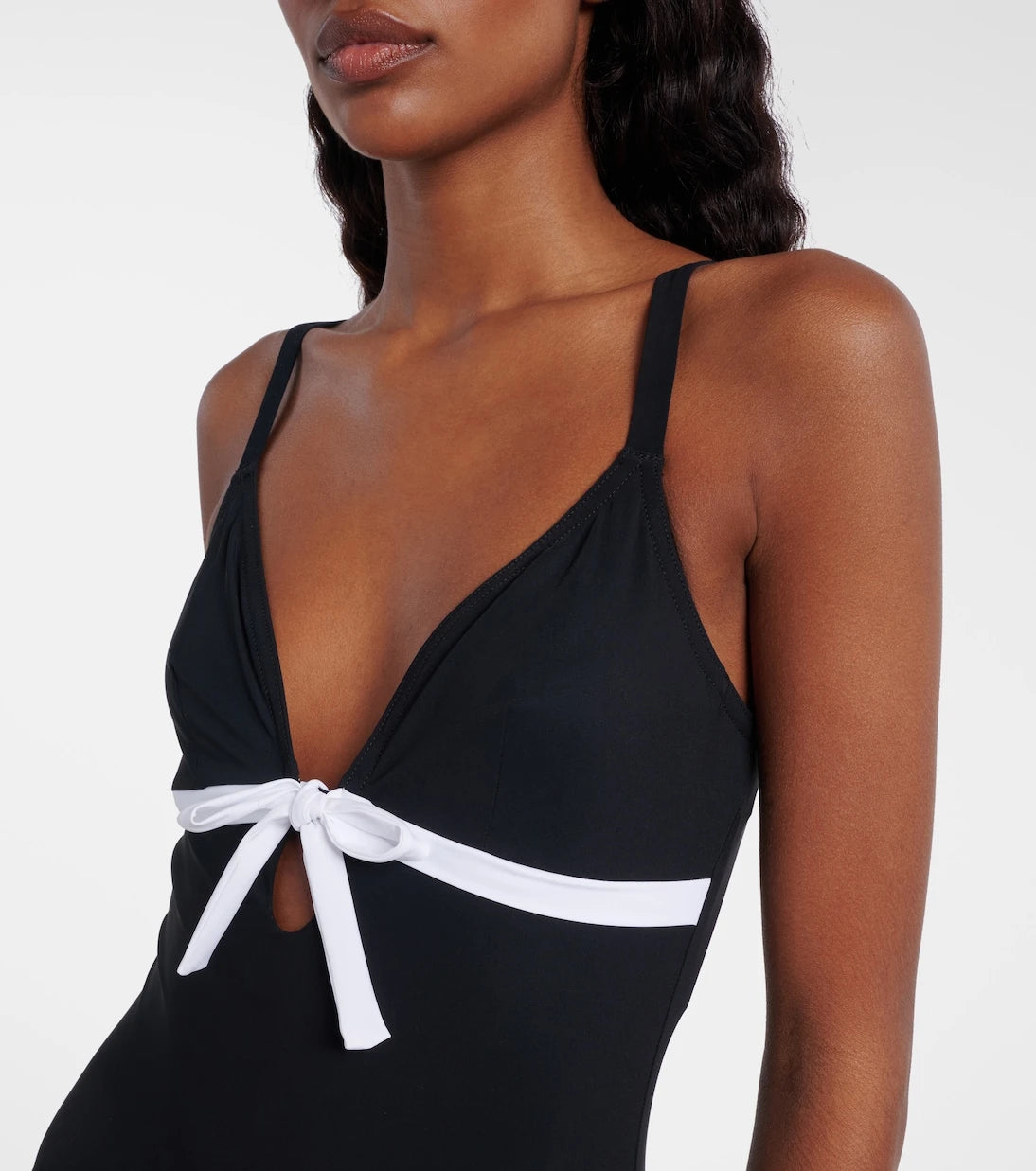 Karla Colletto - Lenora bow-detail swimsuit