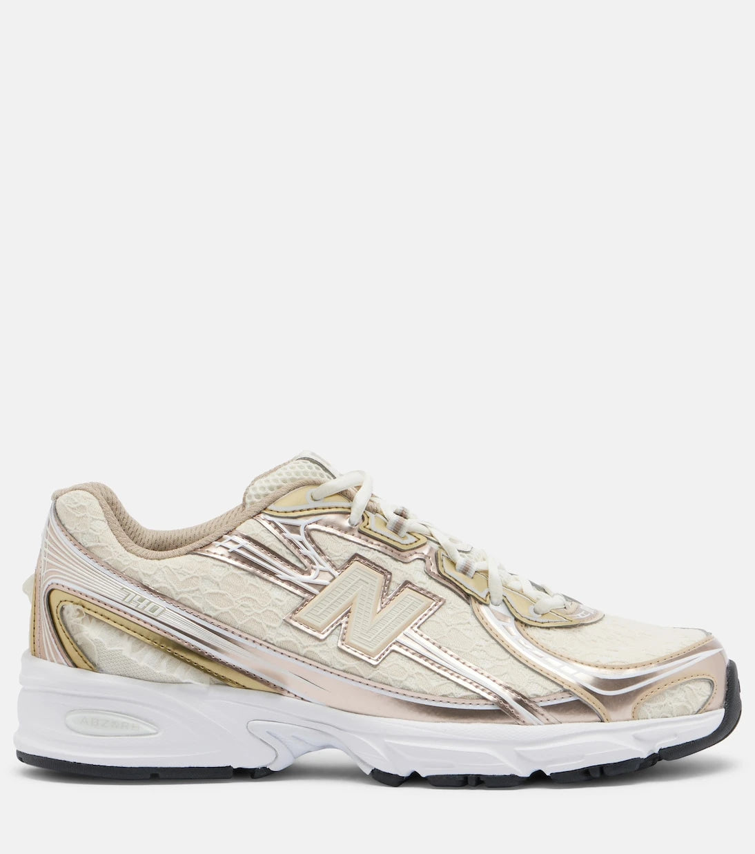New Balance - 740 lace-trimmed sneakers