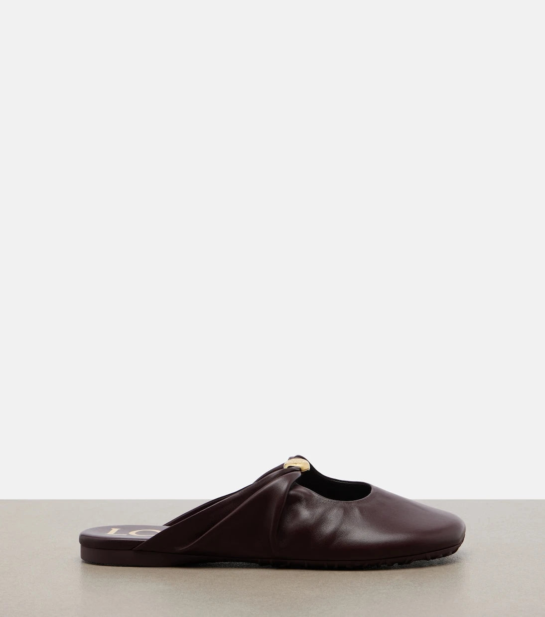Loewe - Pebble Soft leather mules