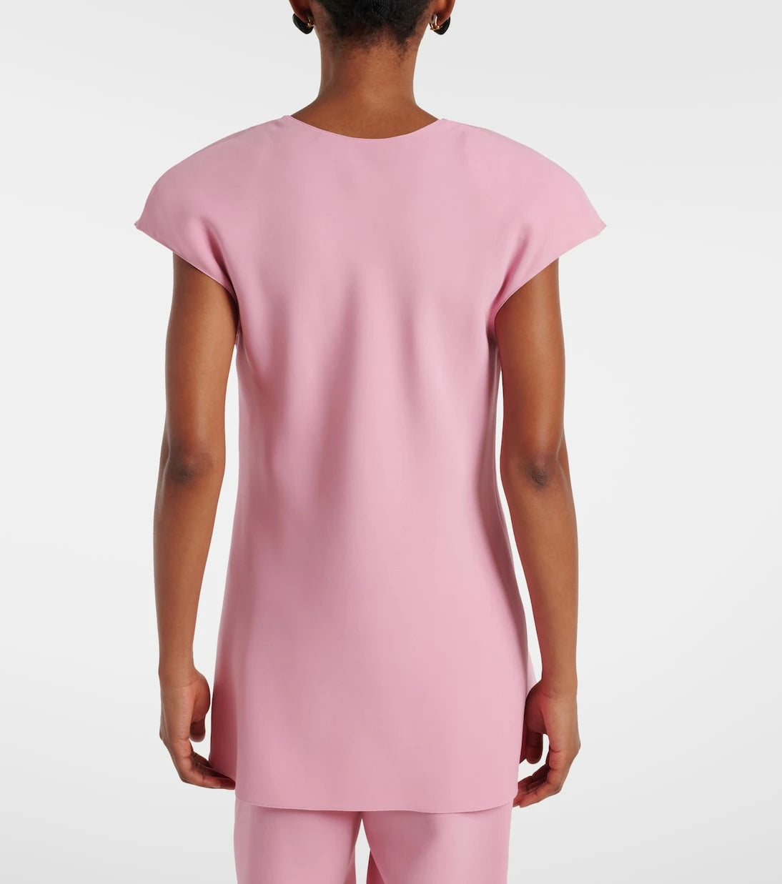 Valentino - Cady Couture draped top