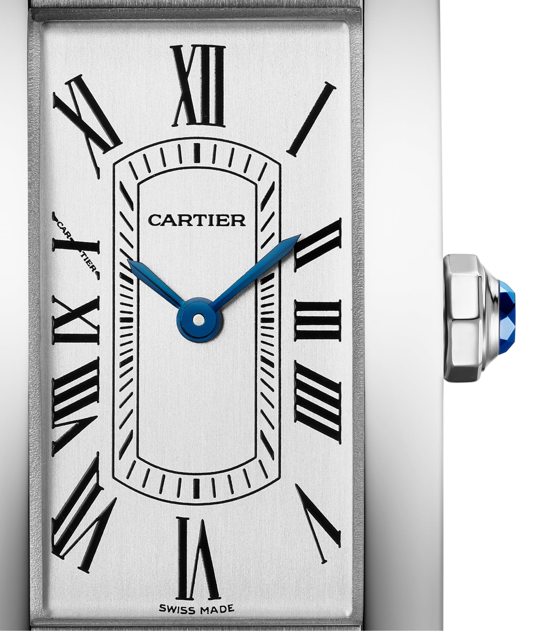 Small Stainless Steel Tank Américaine Watch 19.4mm