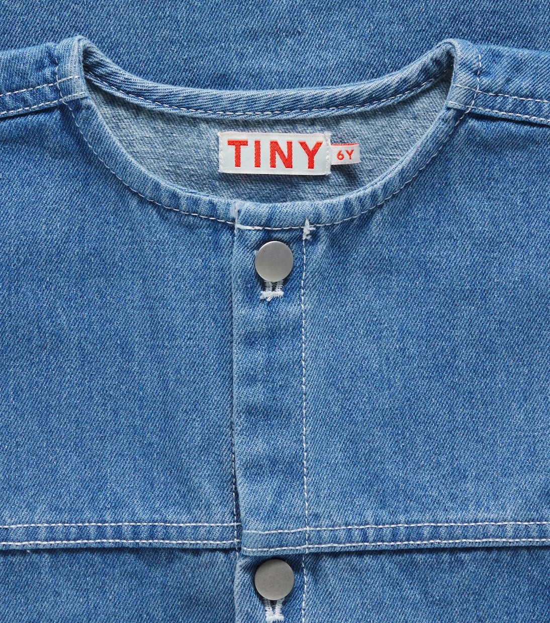 Tinycottons - Logo denim dress