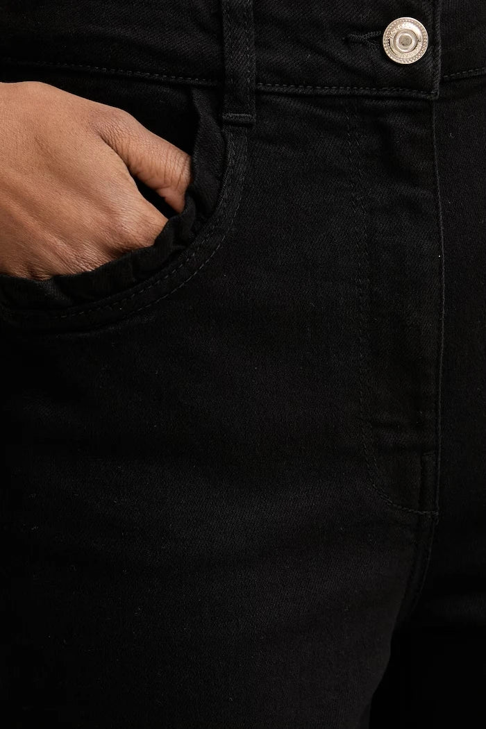 Morgan kadın wide leg jean