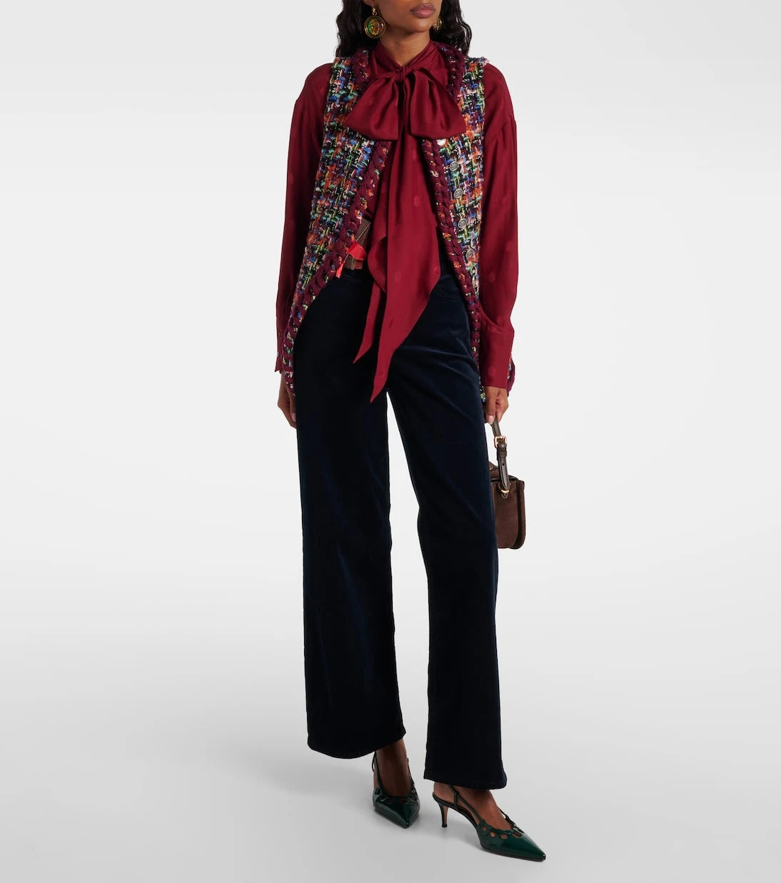 Frame - Le Slim Palazzo high-rise wide-leg jeans