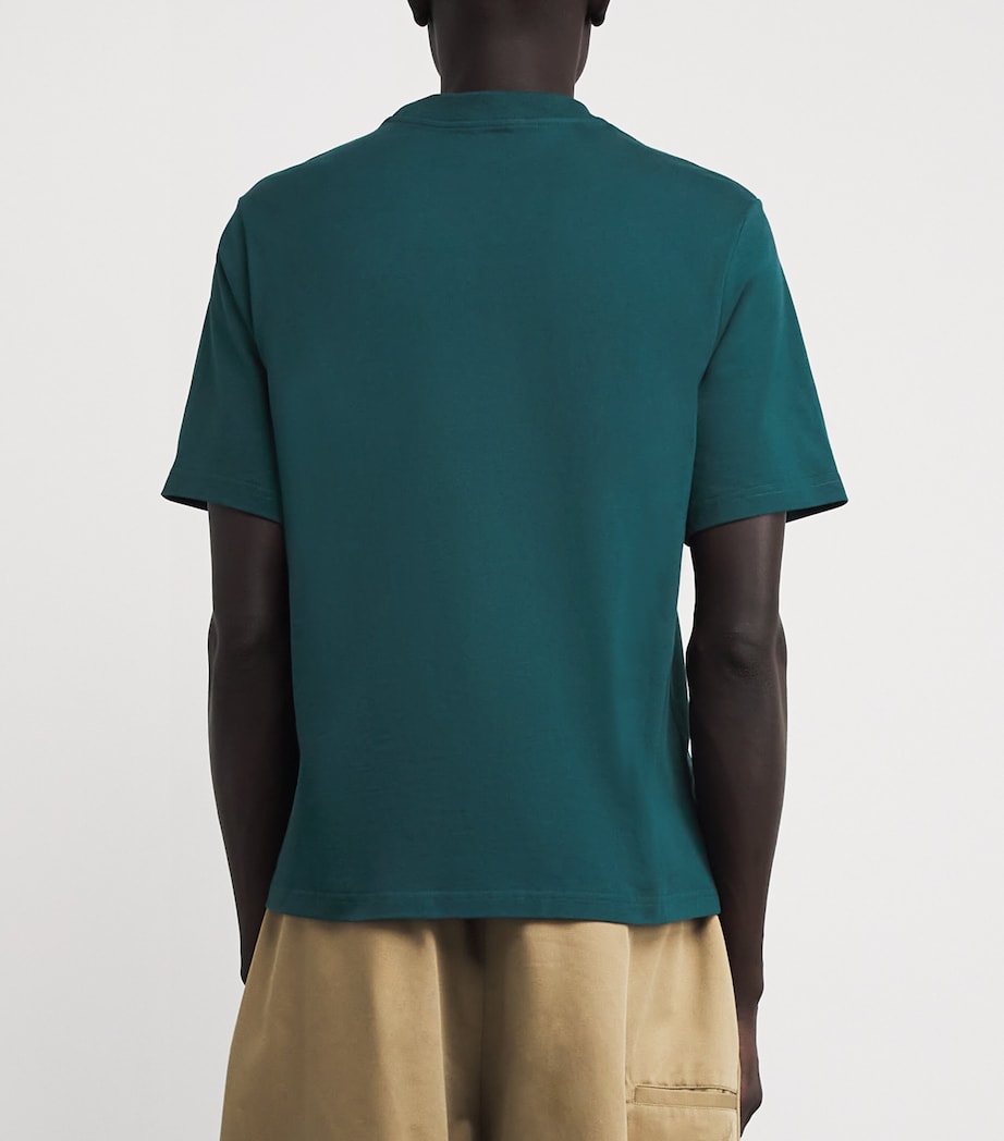 Cotton Embroidered Club T-Shirt