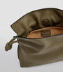 LOEWE Green Mini Leather Flamenco Purse