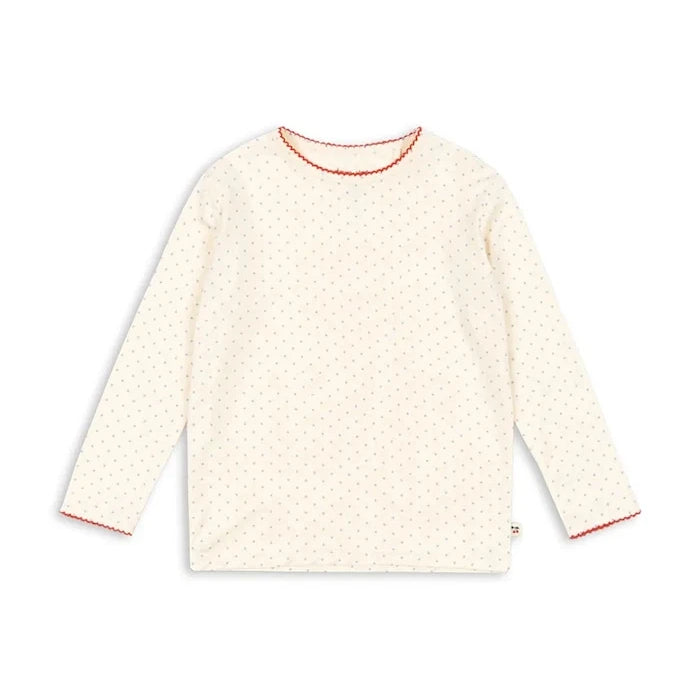 Konges Sløjd MIMMI MODAL BLOUSE Uzun Kollu Çocuk Bluzu