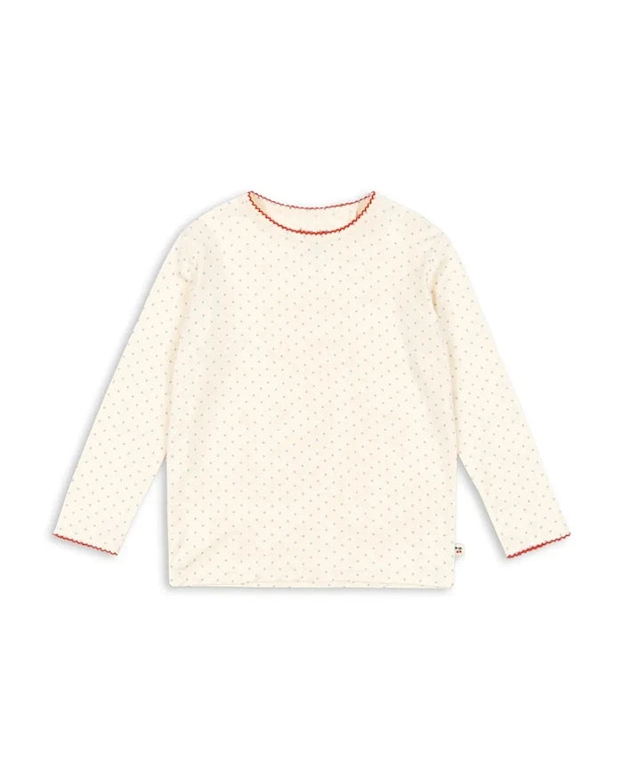 Konges Sløjd MIMMI MODAL BLOUSE Uzun Kollu Çocuk Bluzu
