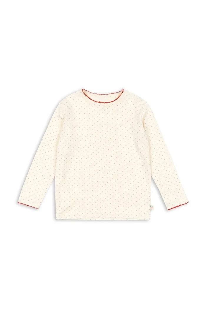 Konges Sløjd MIMMI MODAL BLOUSE Uzun Kollu Çocuk Bluzu