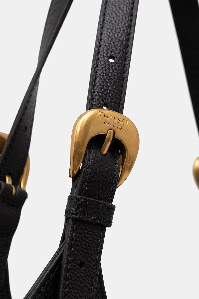 Twinset kadın deri tote çanta