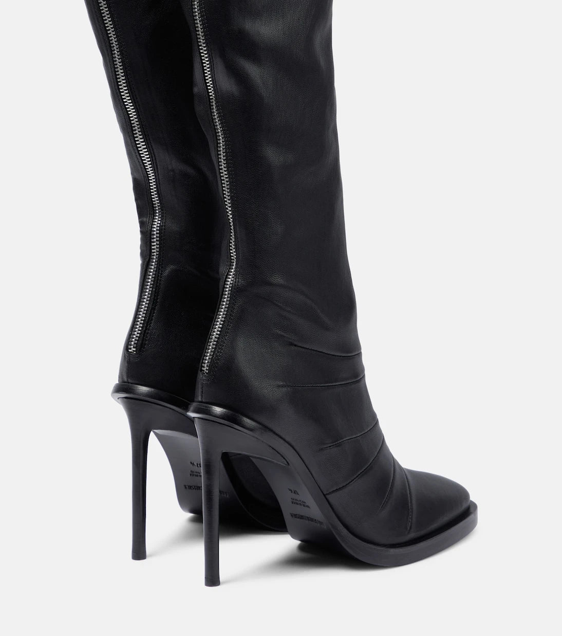 Ann Demeulemeester - Adna over-the-knee leather boots