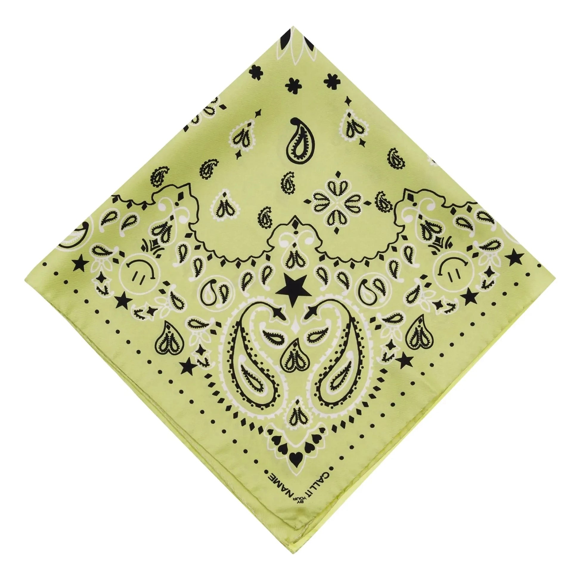 Call it by your name - Bandana Small Silk | Yellow