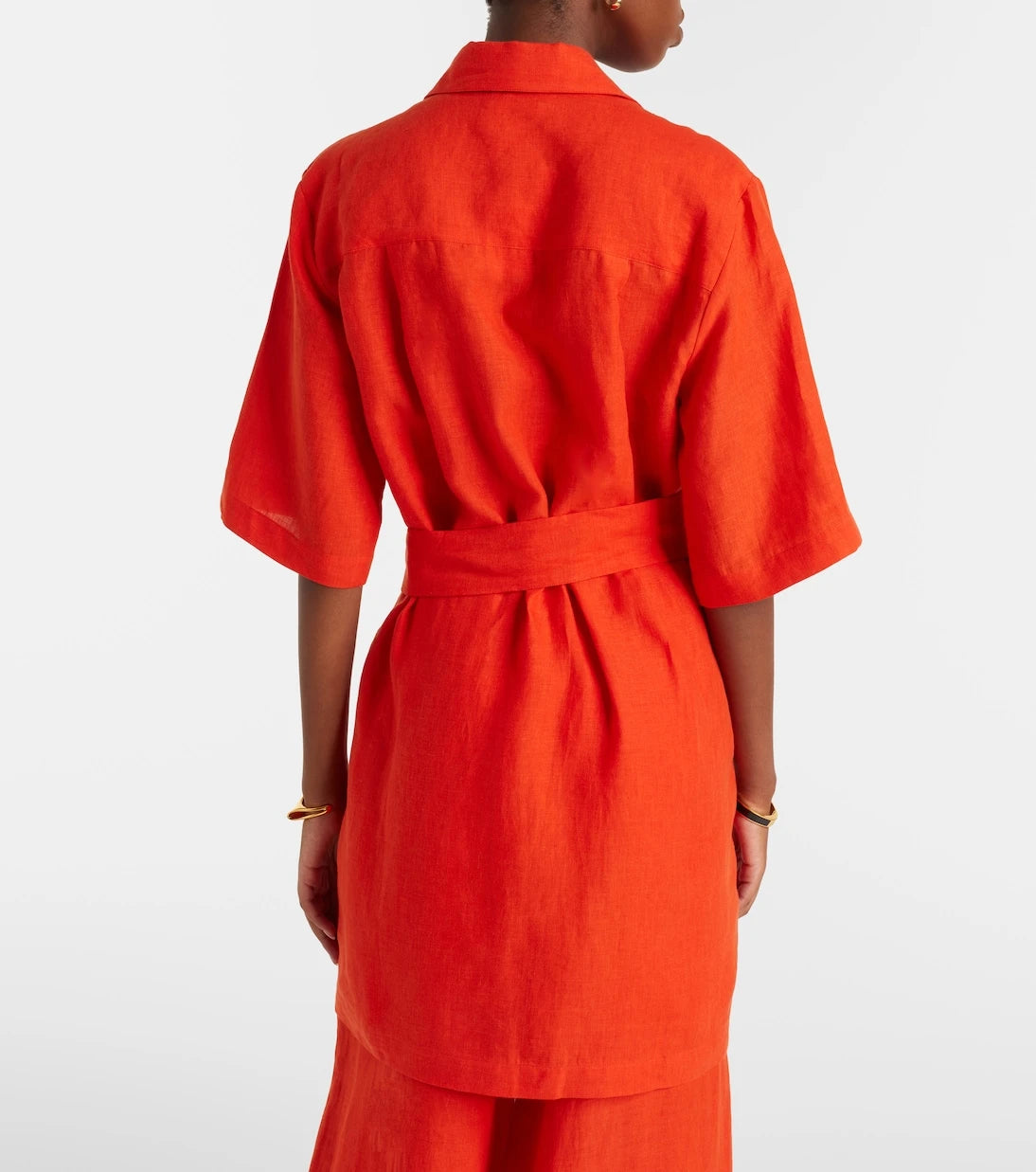 Eres - Séducteur linen shirt dress