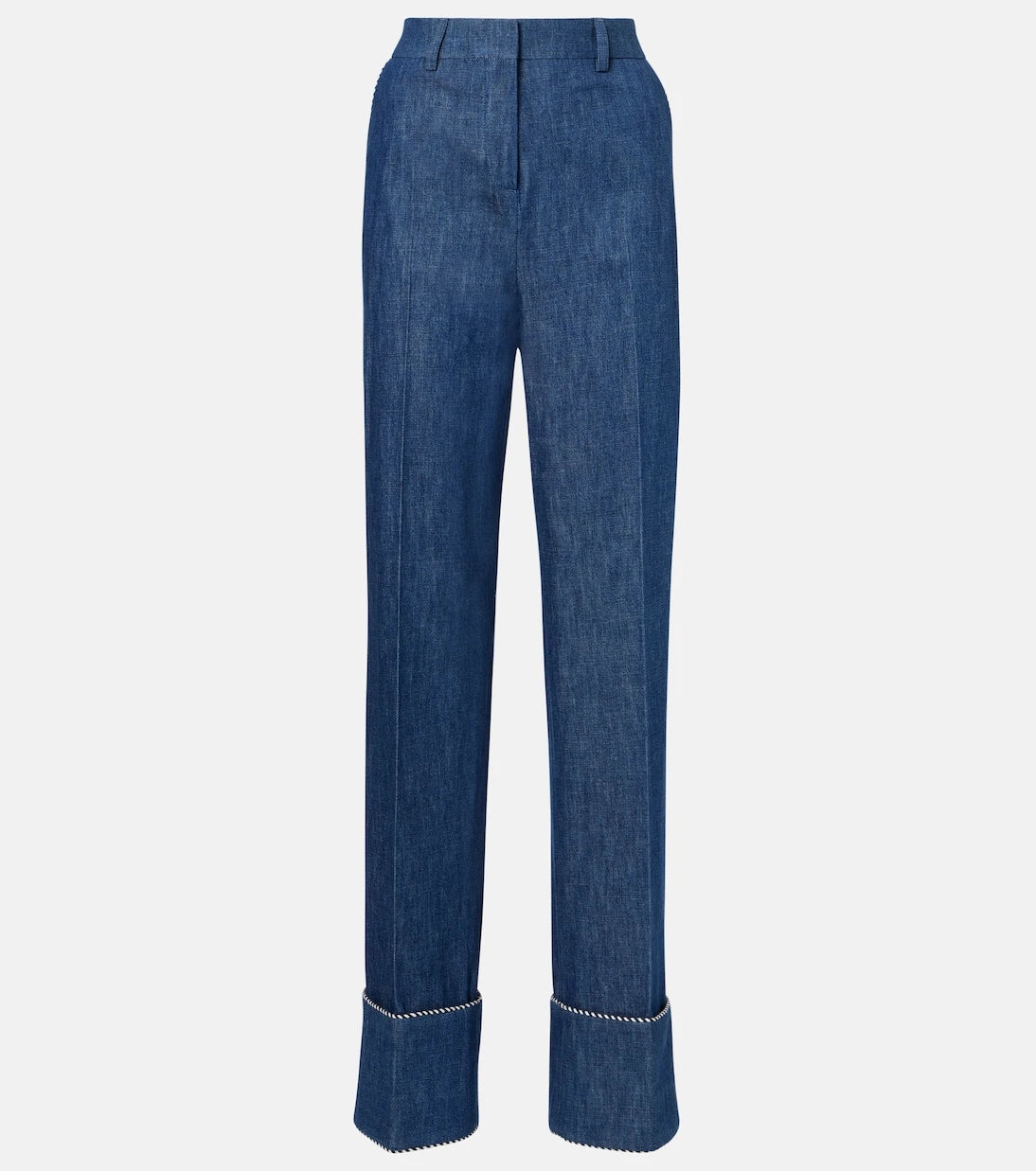 Valentino - Chambray straight pants