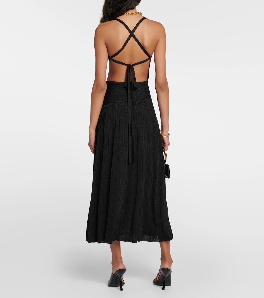 Zimmermann - One-shoulder knit midi dress