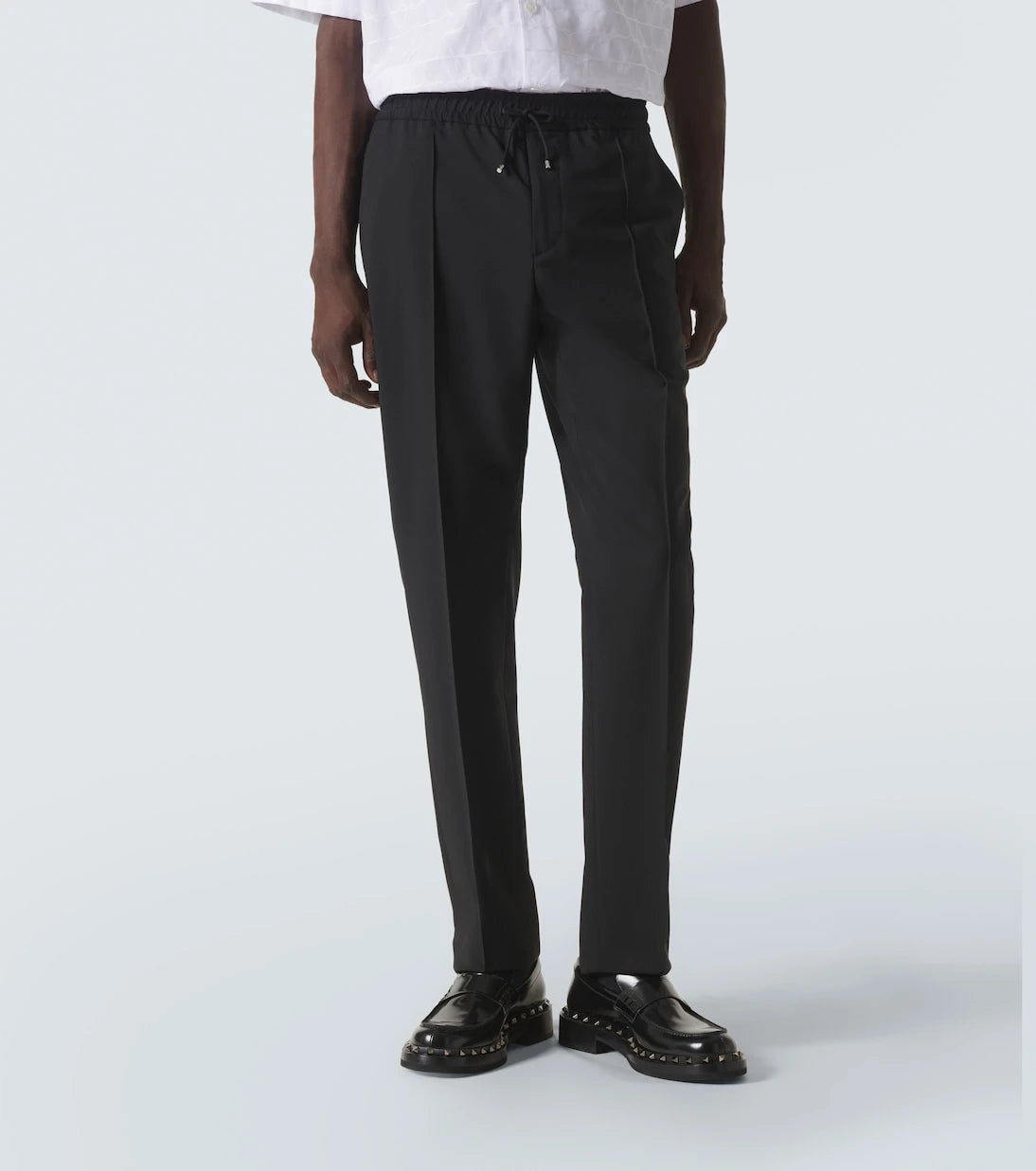 Valentino - Wool and mohair slim pants