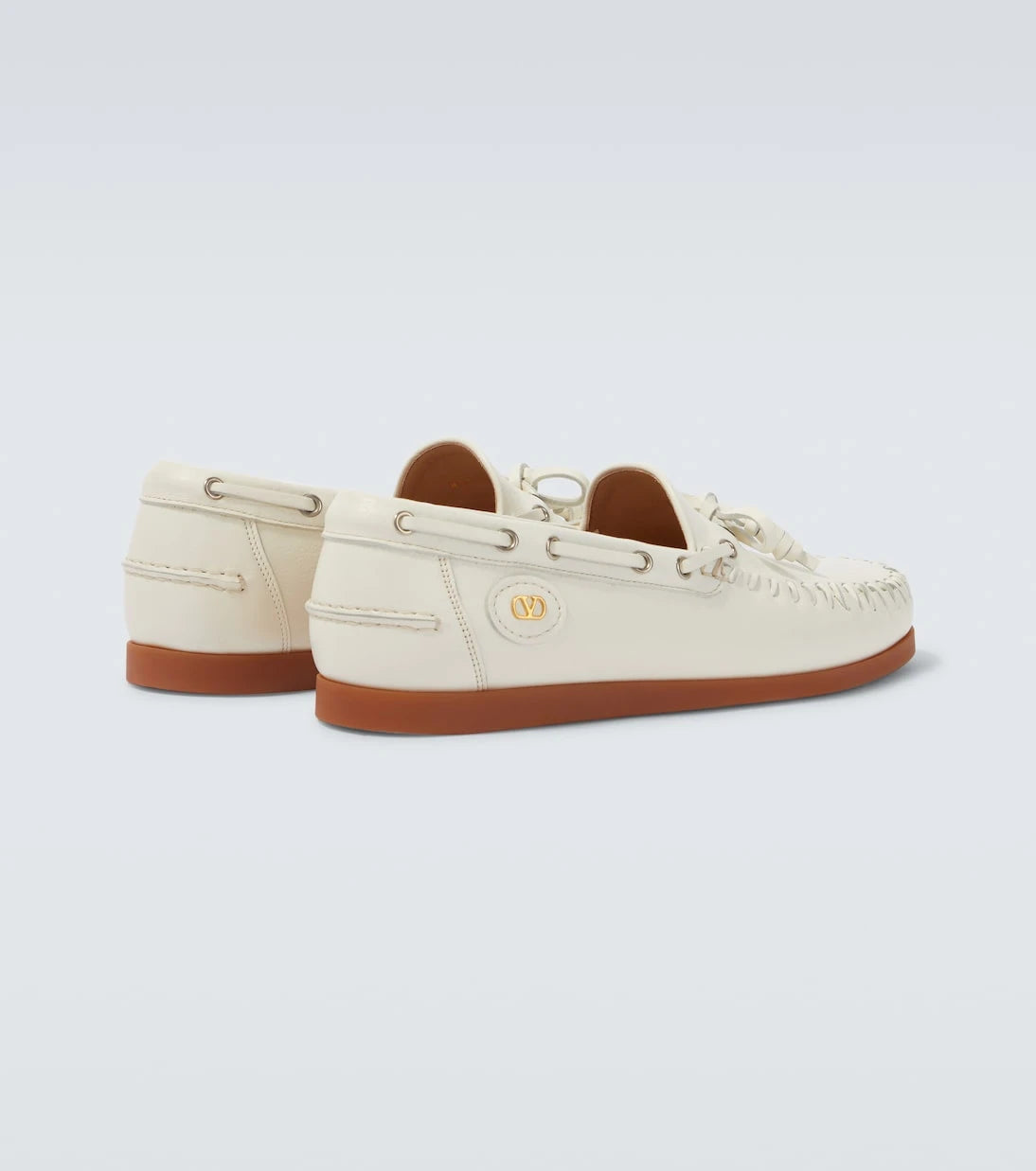 Valentino Garavani - Leather boat shoes