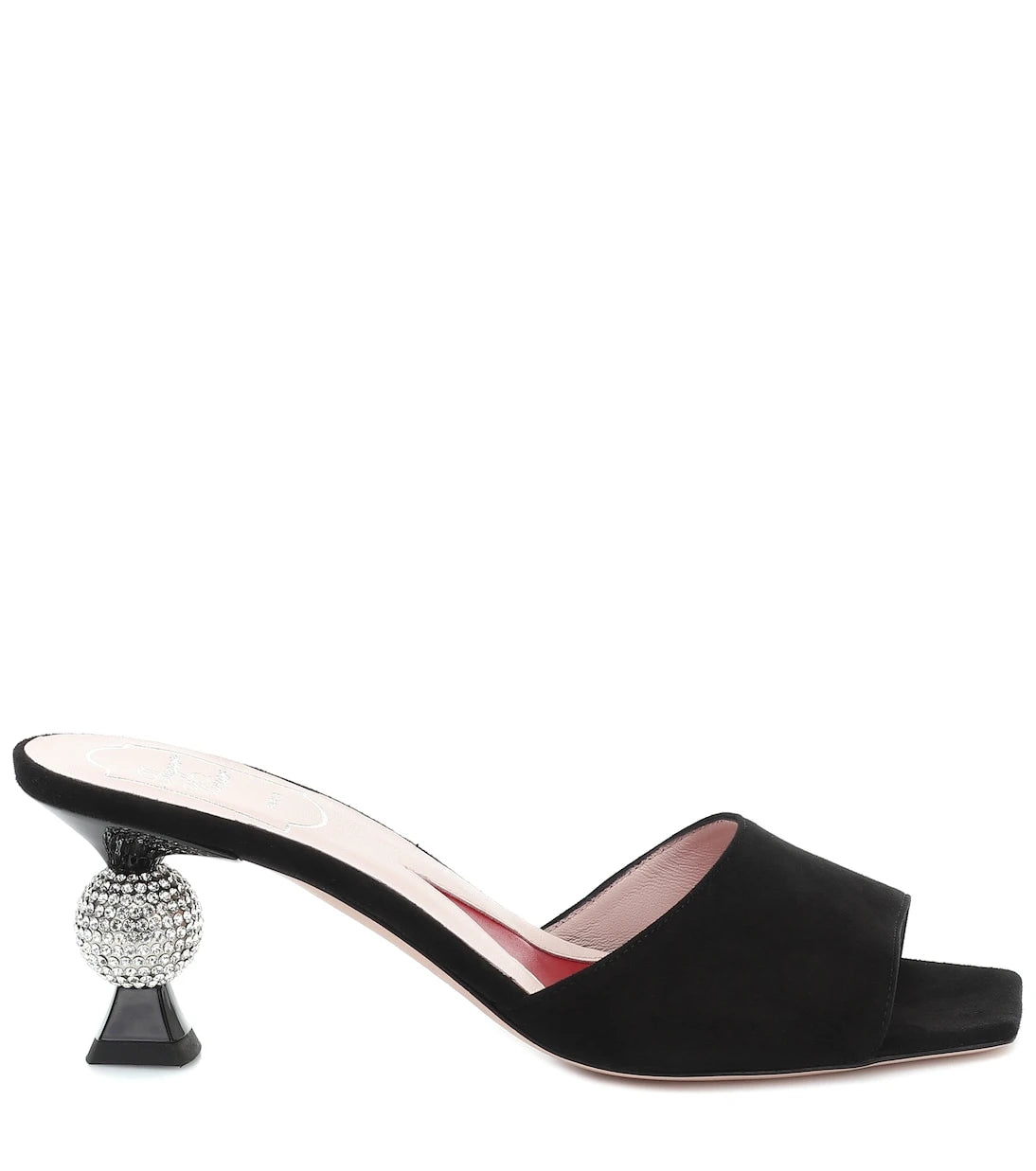 Roger Vivier - Vivier Marlene embellished suede sandals