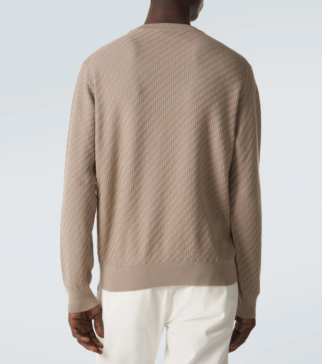 Brioni - Cotton, silk, and cashmere sweater