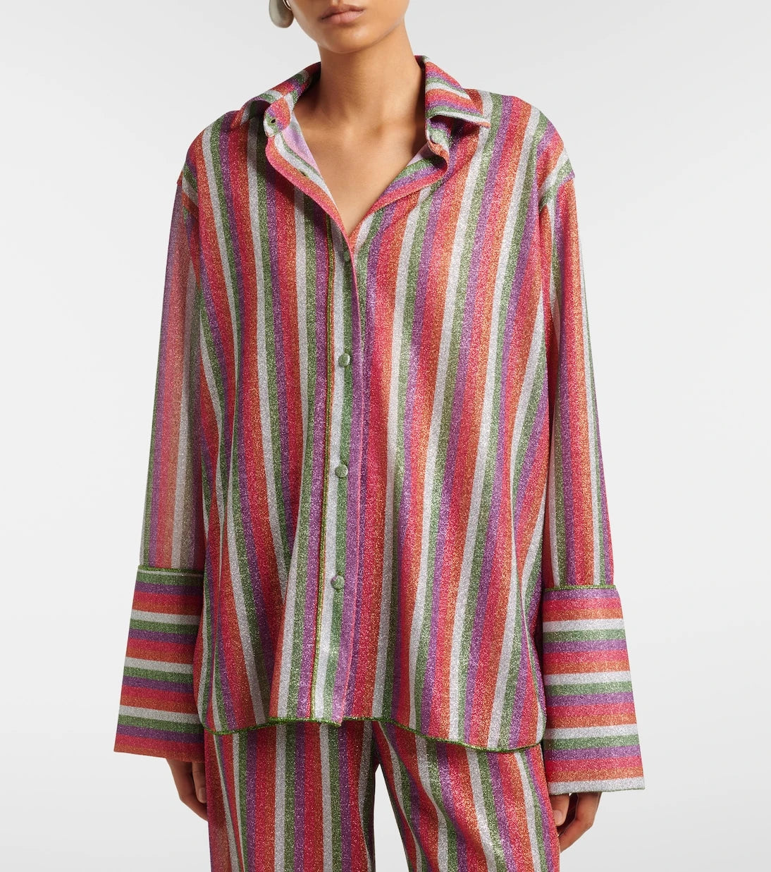 Oséree - Lumière striped shirt