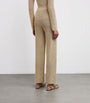 Beige Knitted Lawena Trousers