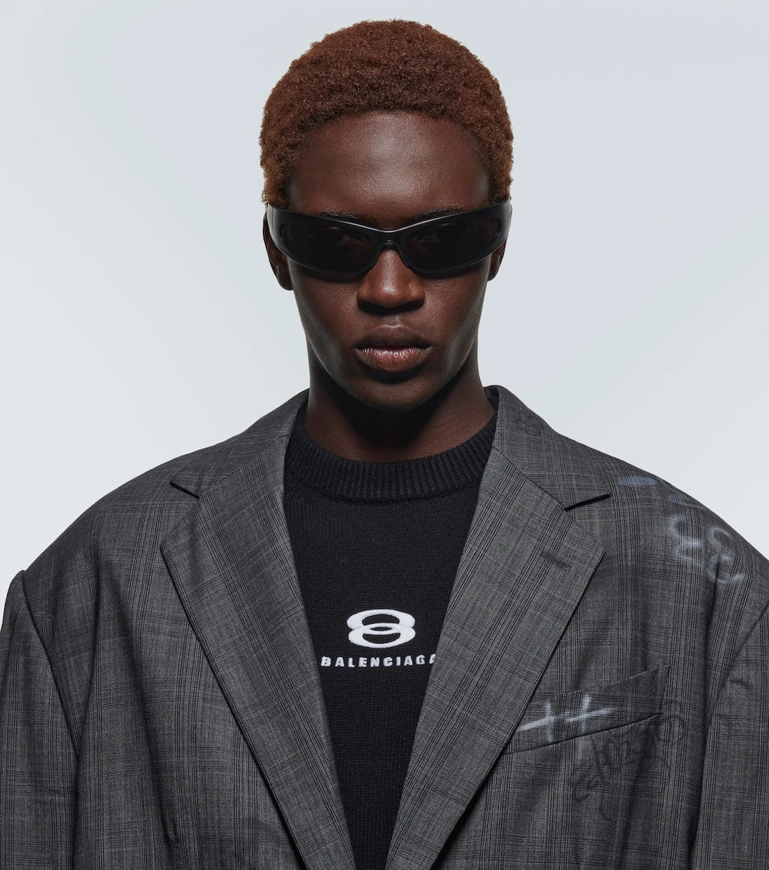 Balenciaga - Oval sunglasses