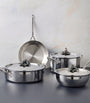 4-Piece Opus Prima Cookware Set STAINLESS STEEL