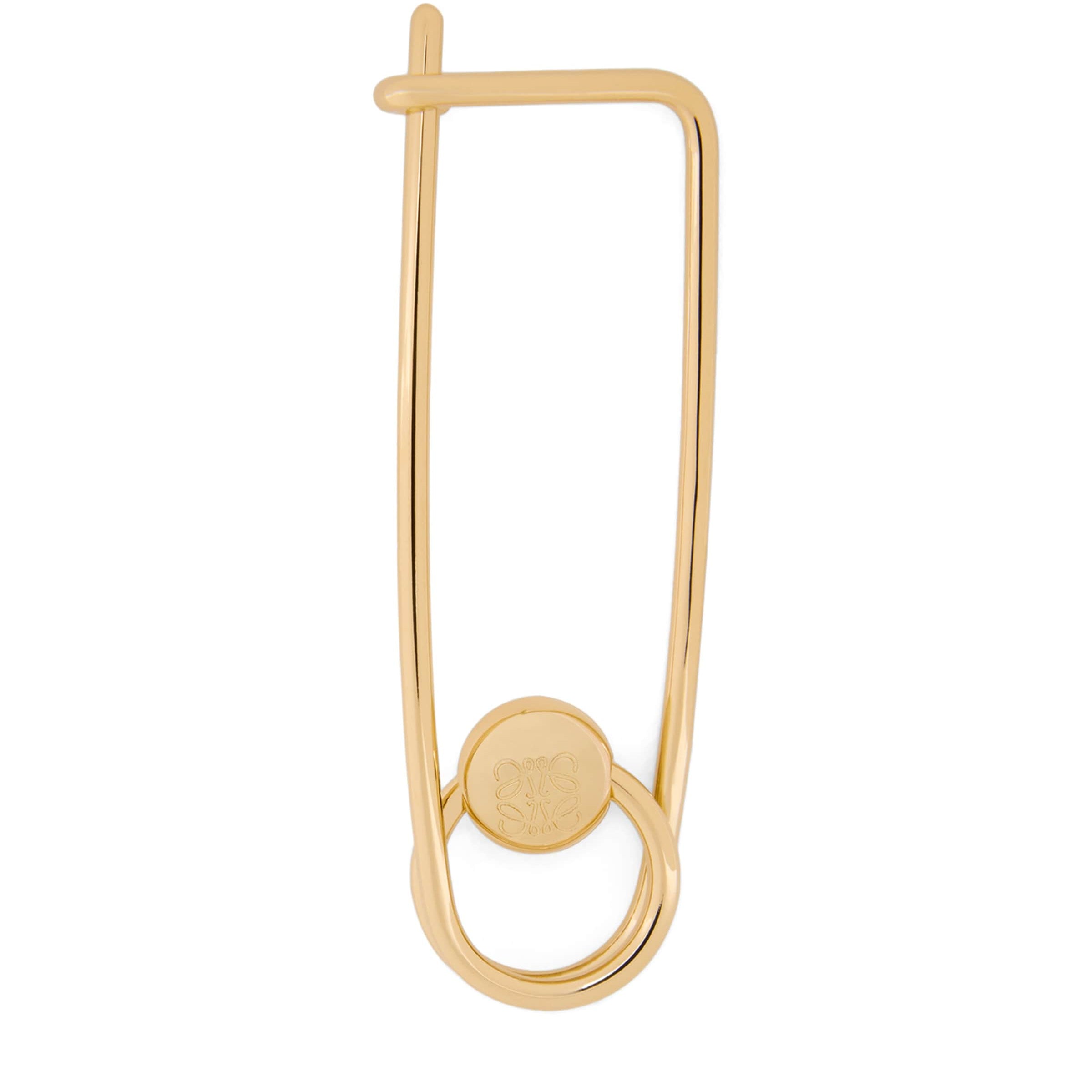 LOEWE Gold Gold-Tone Safety Pin Charm