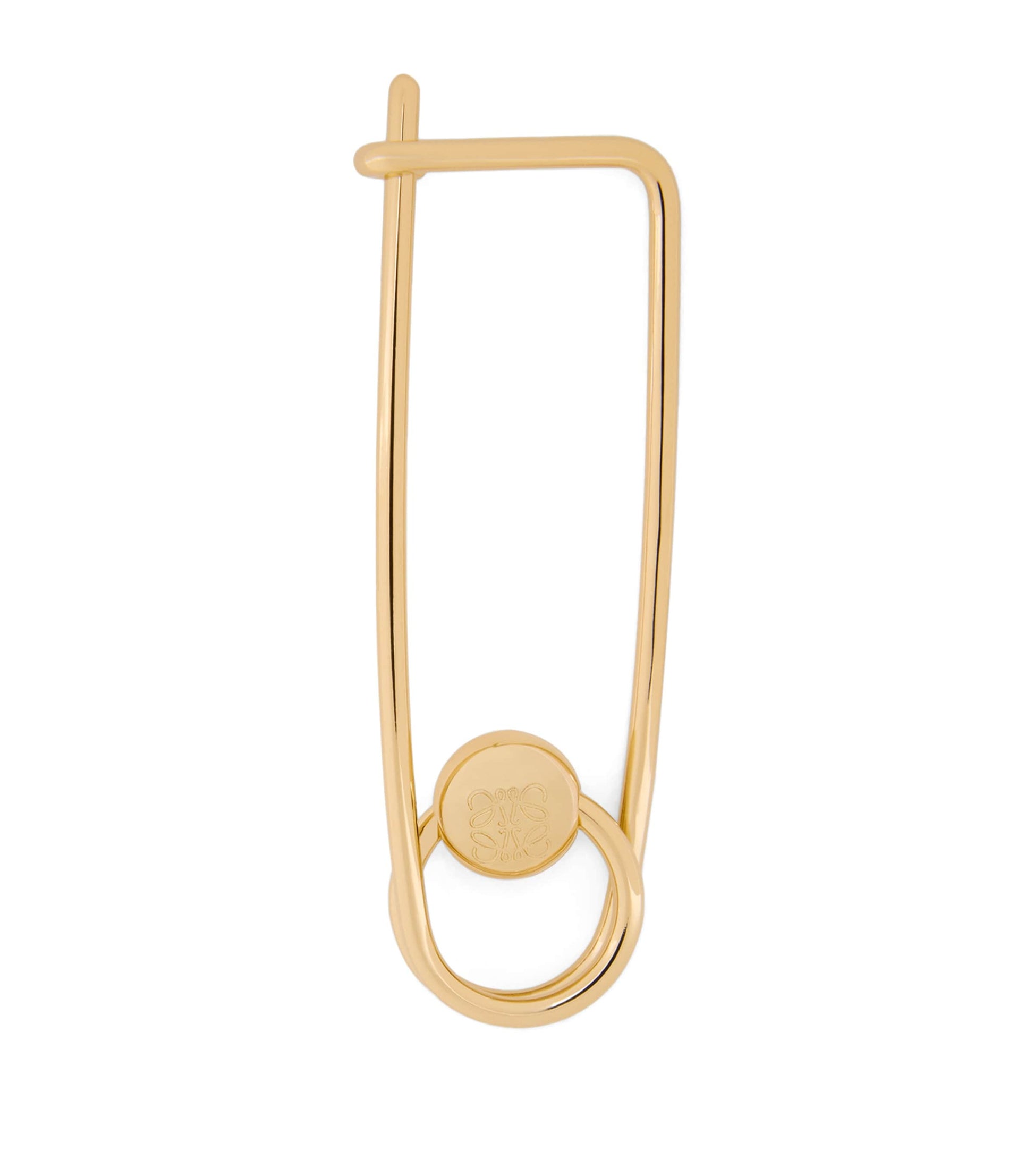 LOEWE Gold Gold-Tone Safety Pin Charm