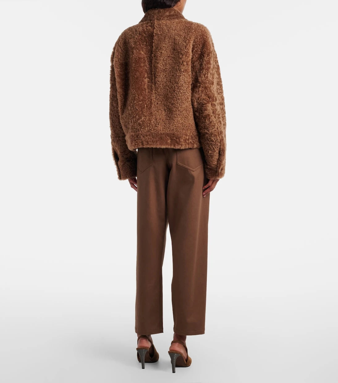 Brunello Cucinelli - بنطلون مستقيم بخلطة قطن مونوغرام