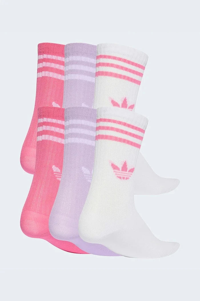 adidas Originals çocuk pamuklu çoraplar (6 çift)