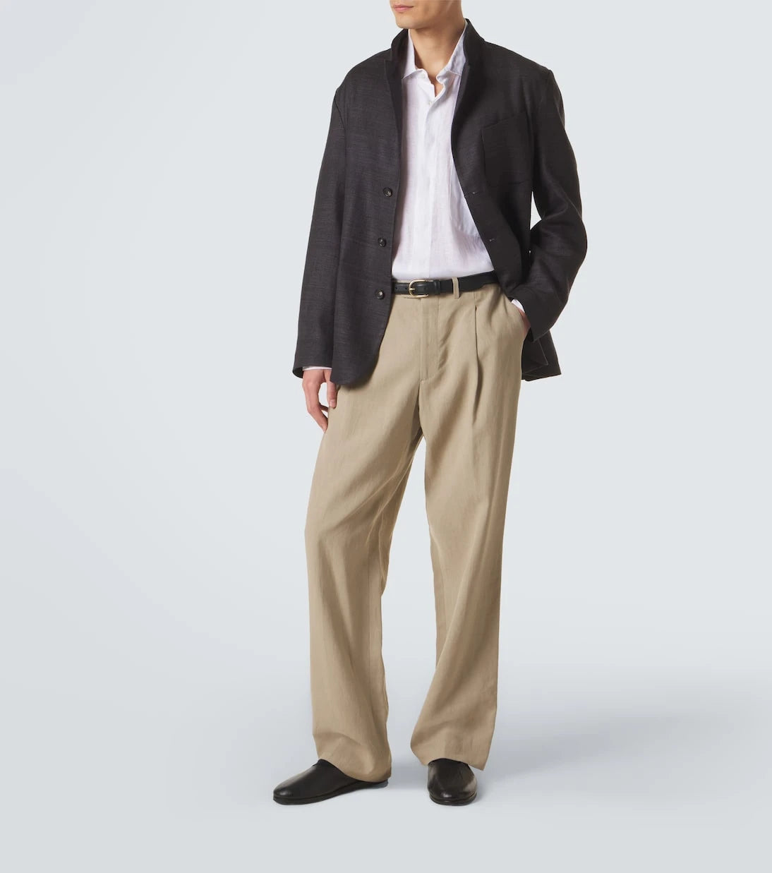 Saman Amel - Nehru silk jacket
