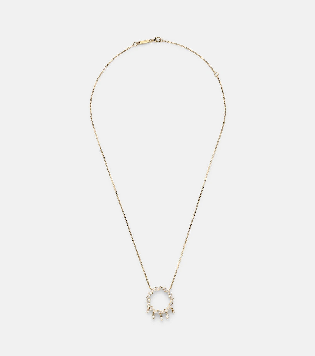 Suzanne Kalan - 18kt gold necklace with diamonds