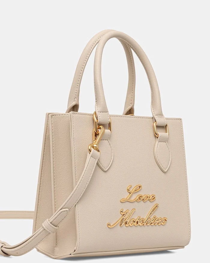 Love Moschino kadın deri crossbody çanta