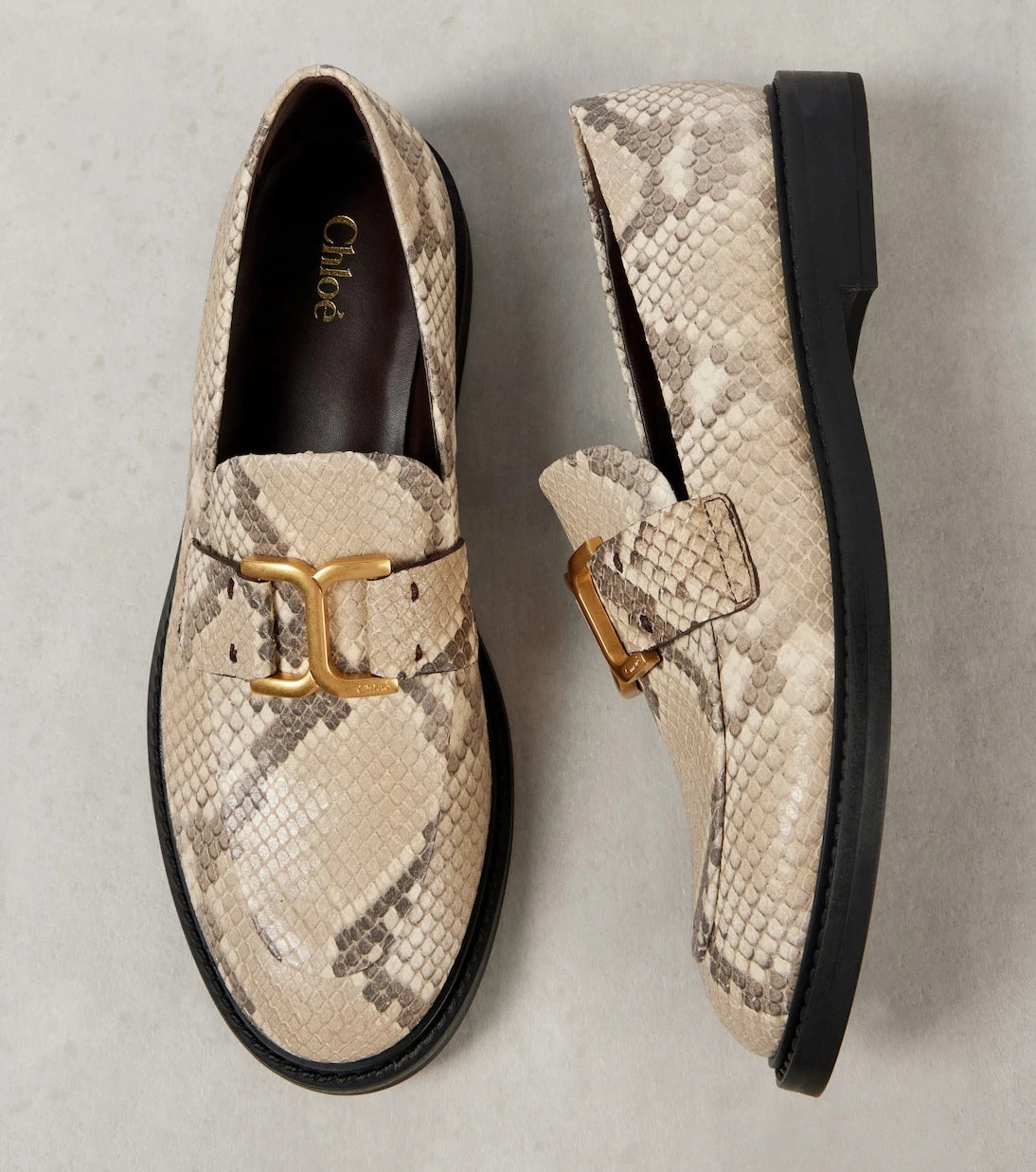 Chloé - Marcie leather loafers