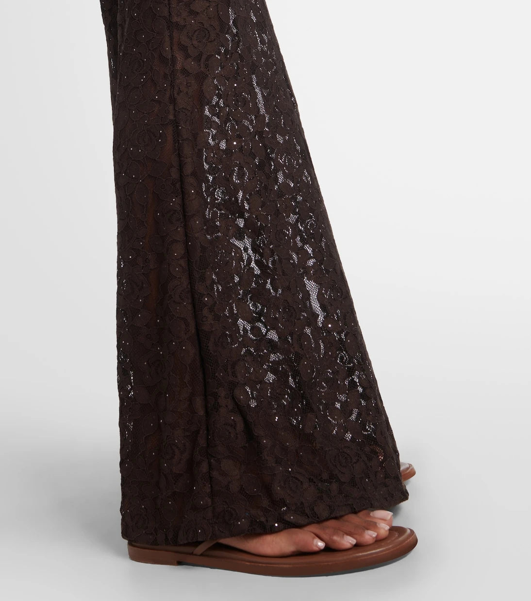 Bananhot - Daisy floral lace maxi skirt