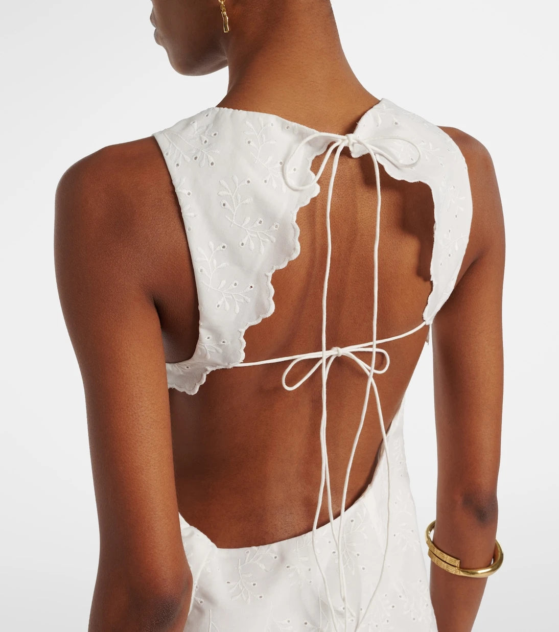 Faithfull - Breta broderie anglaise minidress