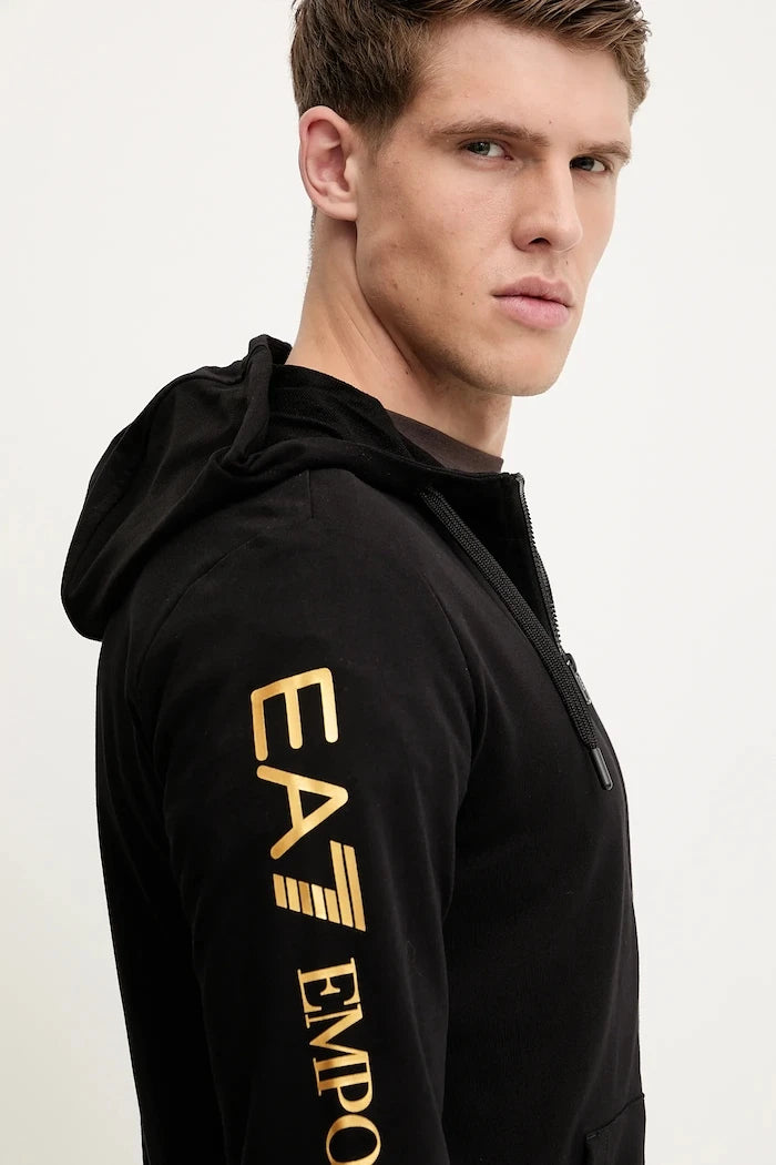 EA7 Emporio Armani erkek kapüşonlu sweatshirt