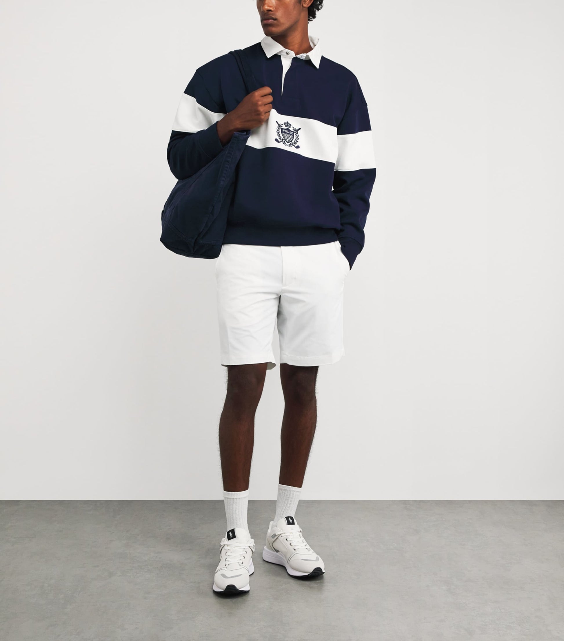 Crest Relaxed Rugby Shirt