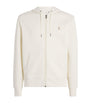 Polo Pony Zip-Up Hoodie NATURAL