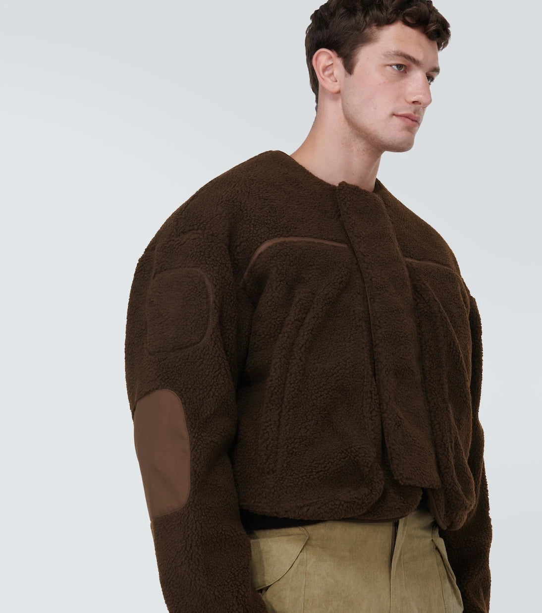 Entire Studios - Cropped fleece jacket