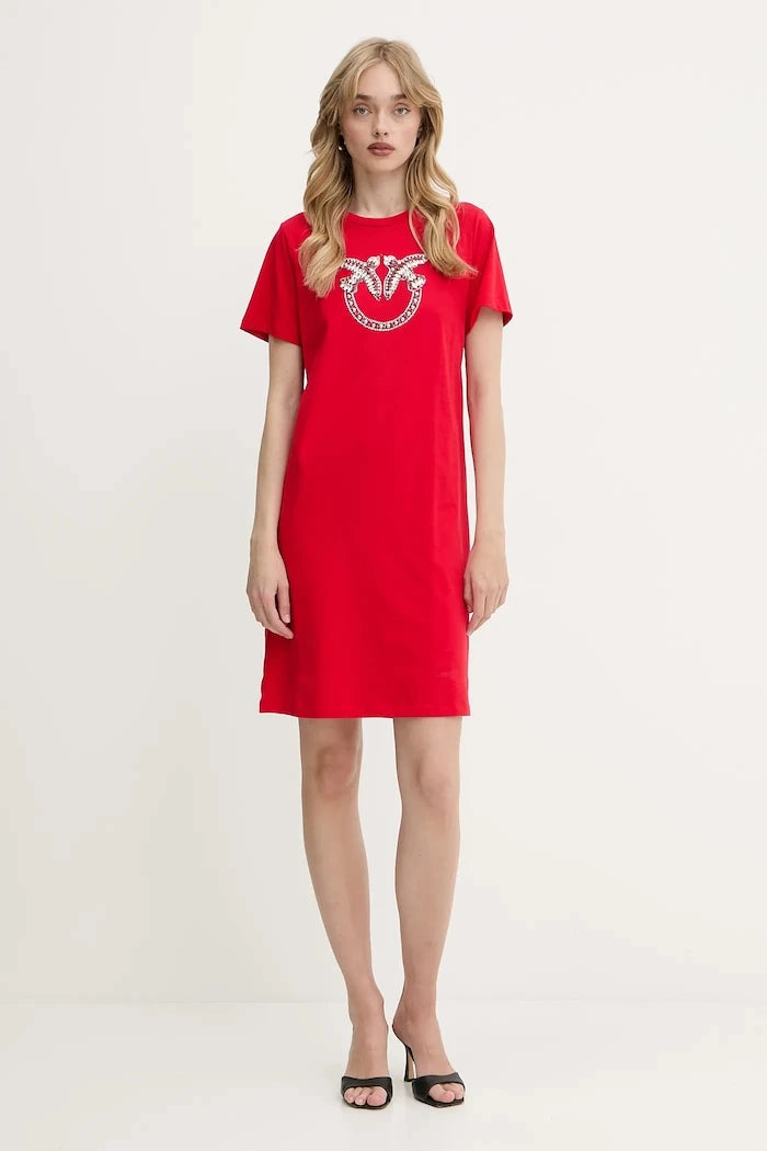 Памучна рокля Pinko Answear Exclusive