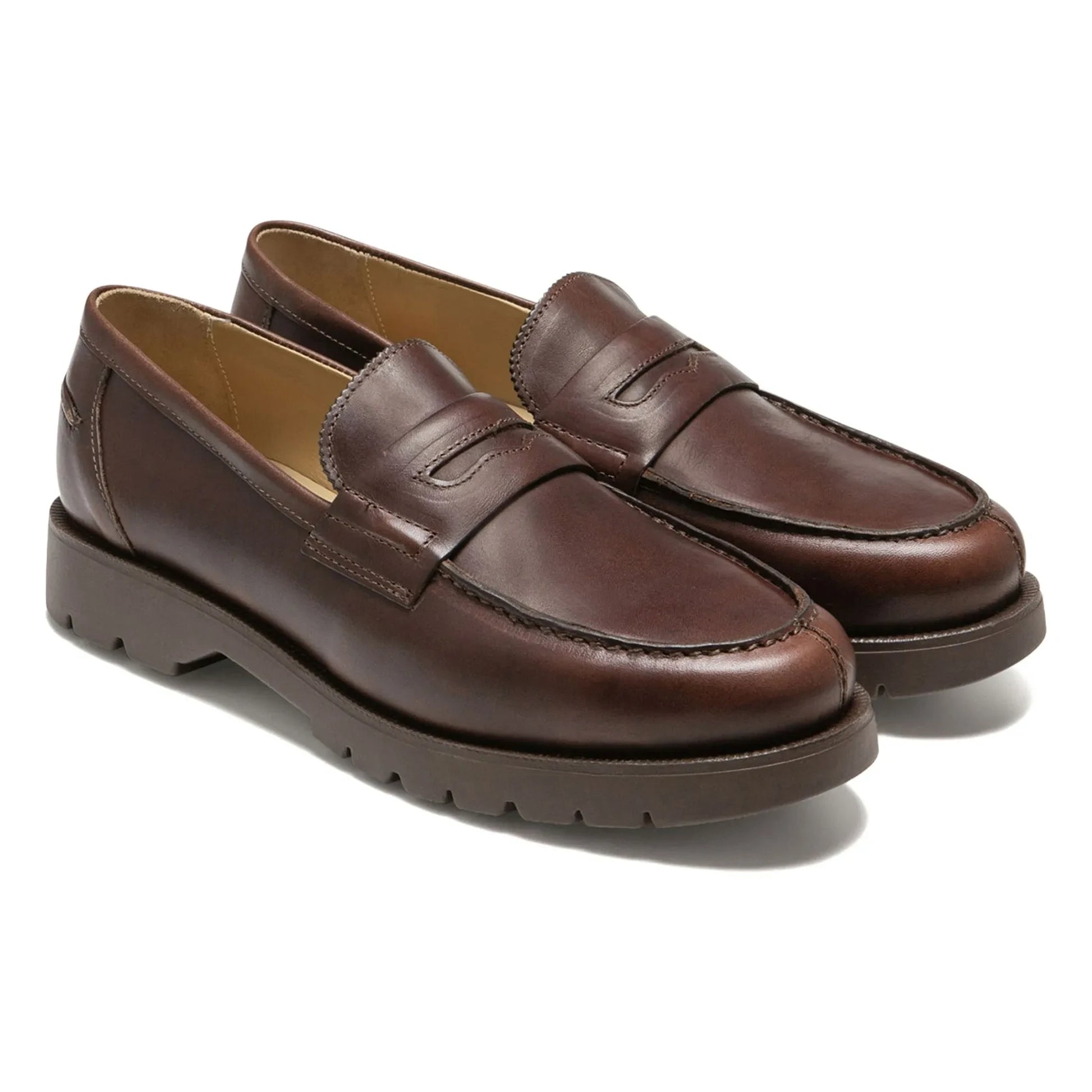 Kleman - Cotteur A Penny Leather Loafers | Brown