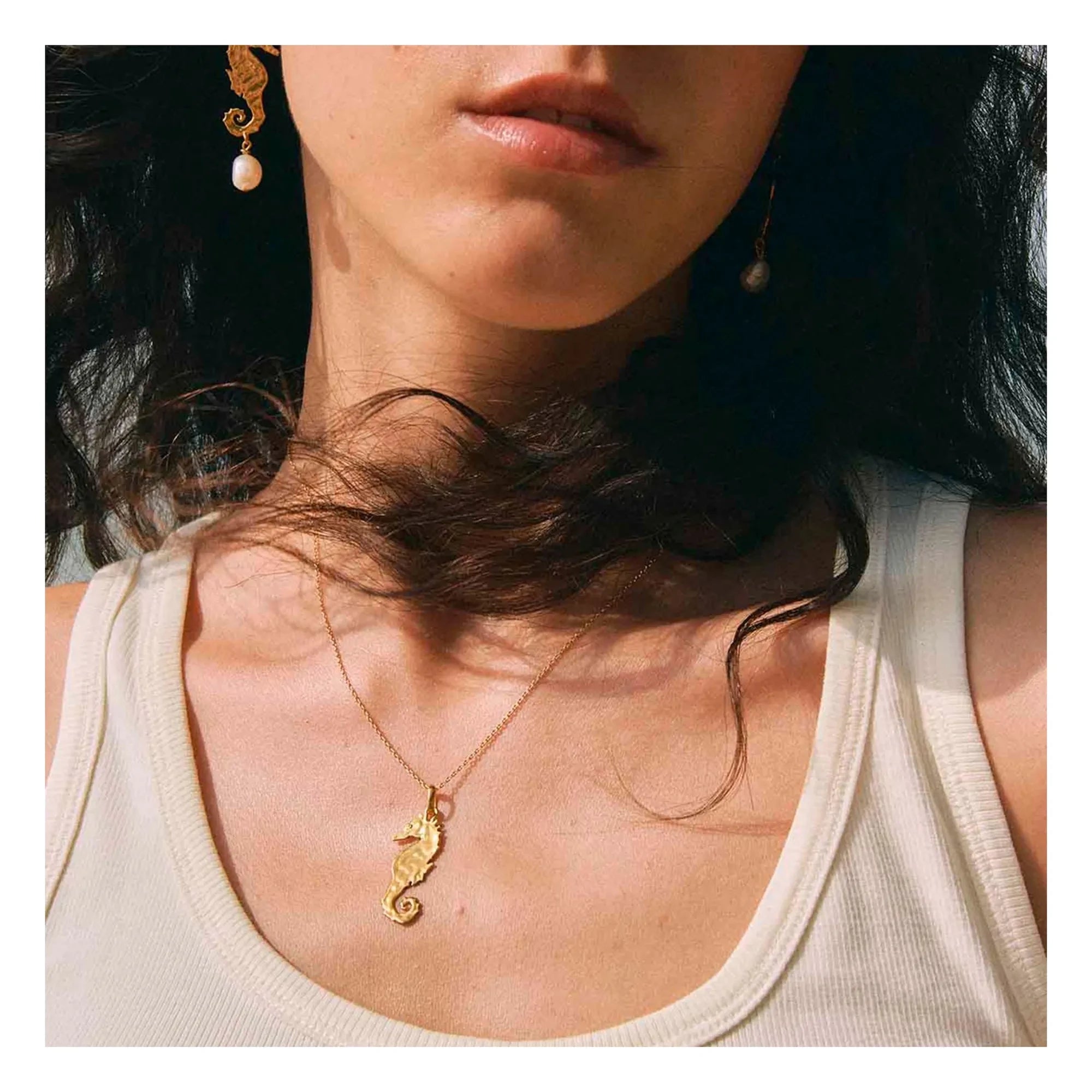 Alhaja - Cavaletto necklace | Gold